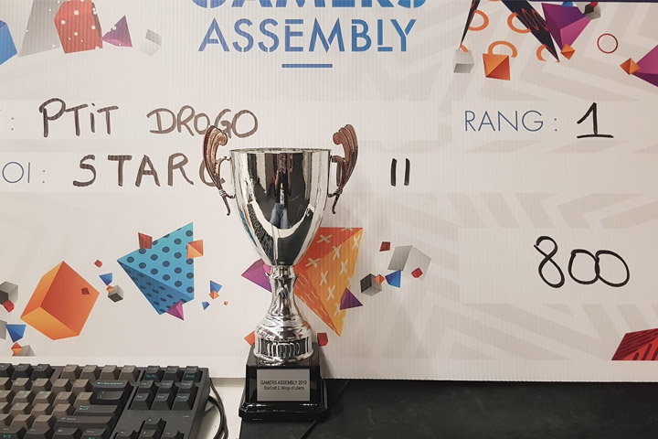 SC2 : PtitDrogo remporte la Gamers Assembly mais perd une partie de son cashprize